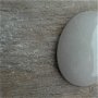Cabochon jad alb, 40x30 mm