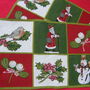 Set 2 placemat Craciun