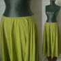 FUSTA DESIGNER MATASE NATURALA VERDE