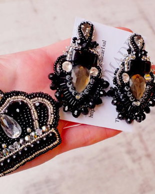 Set Brosa si Cercei - The royal crown
