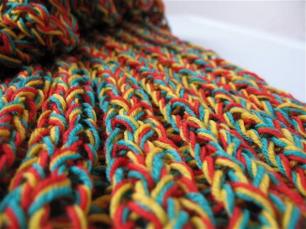Sal/fular tricotat REZERVAT