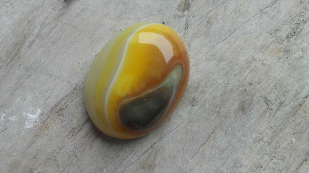 Cabochon agata, 40x30 mm