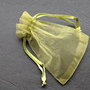 LAE75 - saculet organza verde olive