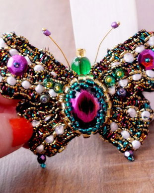 Brosa- Precious Butterfly -Rezervat
