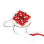 Martisor - brosa cu broderie manuala cod MT1123
