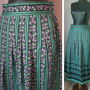 FUSTA BAVAREZA BUMBAC FLORAL SATINAT