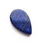 Cabochon  Lapis Lazuli  -  lacrima plata - cu 2 fete   - LP66