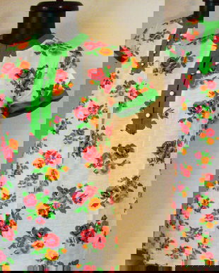 Camasa de noapte jerse floral