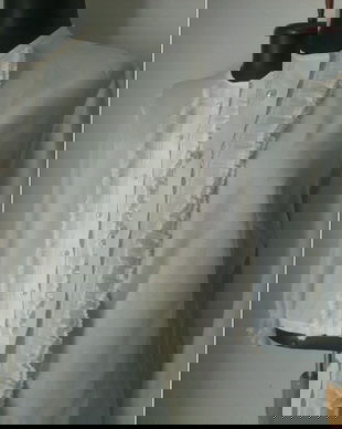 BLUZA VINTAGE TRIPLUVOAL JABOU SI MANSETE DANTELA