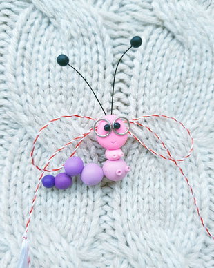 Martisor omida  roz