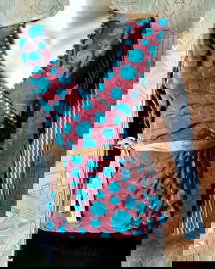 bluza cu dungi si buline ,DIDI , marime  L