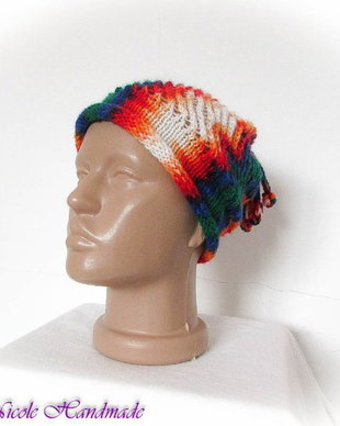 Curcubeu - caciula bascuta slouchy gumdrop hat