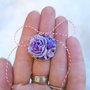 Brosa-martisor bujor si liliac