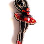 Brosa Balerina- Red Flashes