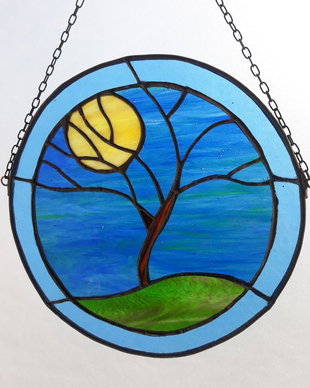 suncatcher vitraliu din sticla