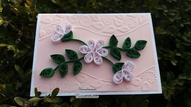 Felicitare quilling