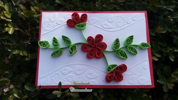 Felicitare quilling