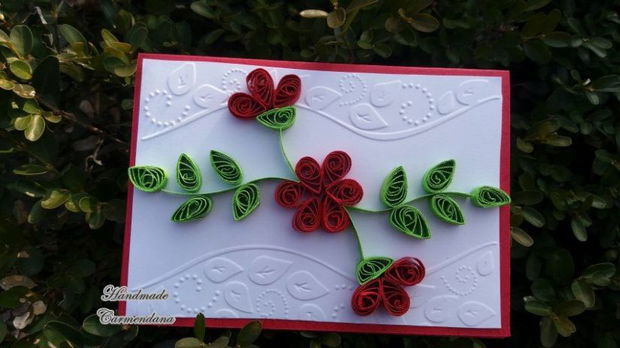 Felicitare quilling