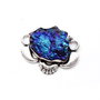 Pandant  Titanium druzy electroplacat