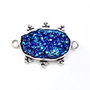 Link Titanium druzy electroplacat