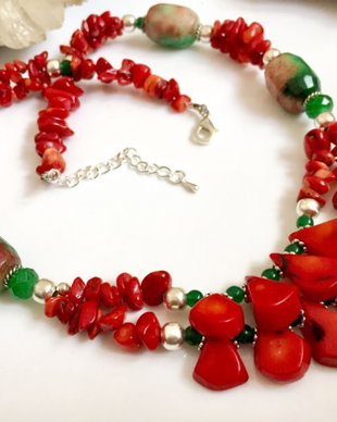Colier hot red