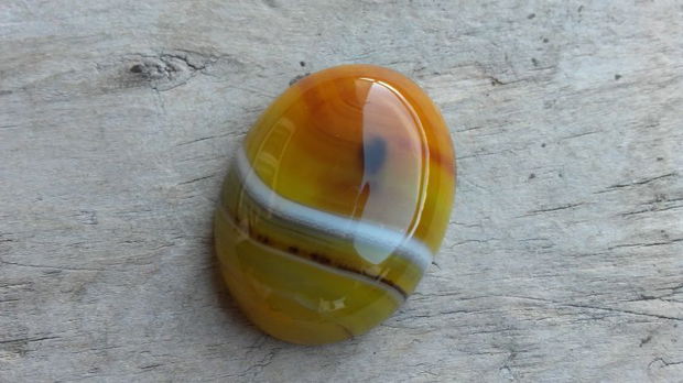 Cabochon agata, aprox 38x28 mm