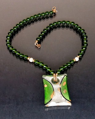 Colier sticla Murano