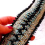 Brau- Centura tip cordon cu broderie din margele- Precious Colors