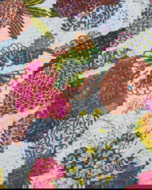 Cuvertura India Kantha quilt