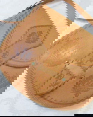 NOU-Poseta piele artizanat