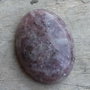 Cabochon lepidolit, 40x30 mm