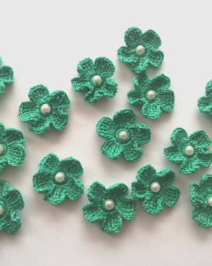 5 floricele crosetate manual