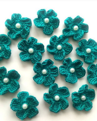 14 floricele crosetate manual
