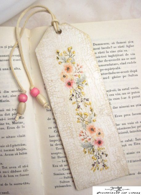 Semn de carte cu iz romantic - martisor