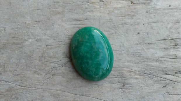 Cabochon amazonit rusesc 25x18 mm