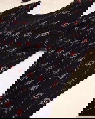 Rochie plaja brodata.