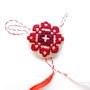 Martisor - brosa cu broderie manuala , cod MT1148
