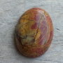 Cabochon jasp Picasso, 30x22 mm