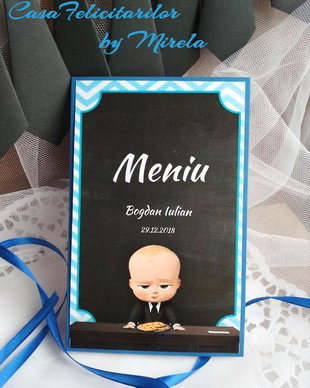 Meniu botez Baby Boss