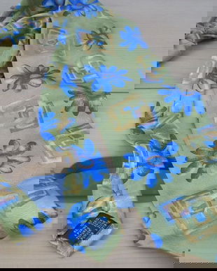 CRAVATA BROCARD MATASE NATURALA FLORAL