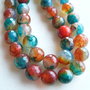 Agate crab fire fatetate aprox 12 mm