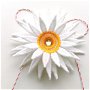 Floare margareta brosa sau decoratiune