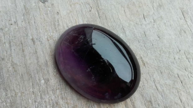 Cabochon ametist, 40x30 mm