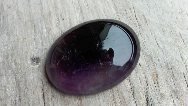 Cabochon ametist, 40x30 mm