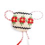Martisor - brosa cu broderie manuala cod MT1142