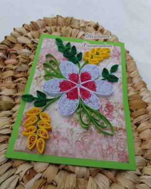 Felicitare handmade mare