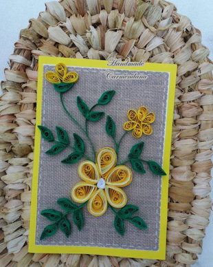 Felicitare handmade mare