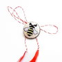 Martisor - brosa cu broderie manuala cod MA1190