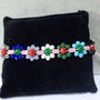 Bratari flori/bratari din ata/bratari handmade