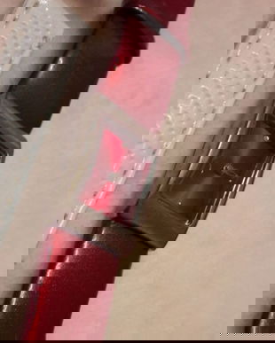 Ceas roșu cu brățara rosie - CADOU